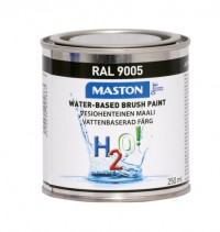 Maali H2O! RAL9005 Syvänmusta 250ml