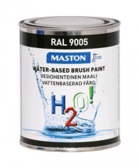 Maali H2O! RAL9005 Syvänmusta 1l