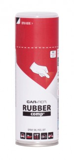 Spray Car-Rep RUBBERcomp Red semigloss 400ml