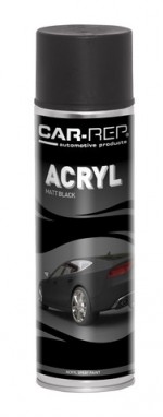 Spraypaint Car-Rep Black matt Acryl 500ml