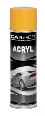 Spraypaint Car-Rep Yellow Acryl 500ml