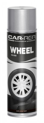 Spraypaint Car-Rep Wheel Silver Acryl 500ml