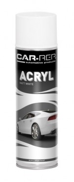 Spraypaint Car-Rep White matt Acryl 500ml