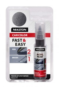 Maali CarColor Touch-up 12ml 128010 Black metallic