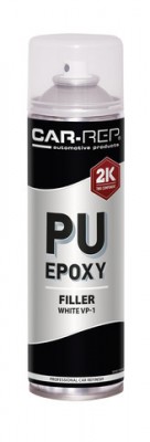 Spraypaint Car-Rep 2K EPOXY Filler White VP-1 500ml