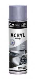 Spraypaint Car-Rep ACRYLcomp Steelwheel 500ml