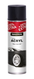 Auto ACRYL Черный полуматовый 500ml