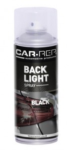 Spraypaint Car-Rep Backlight Black 400ml