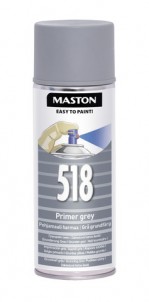 Spraypaint 100 Grey primer 518 400ml