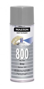 Spraypaint 100 Grey 800 400ml RAL7040