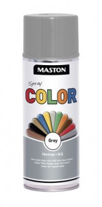 Spraypaint Color Grey Gloss 400ml