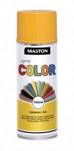 Spraypaint Color Yellow Gloss 400ml